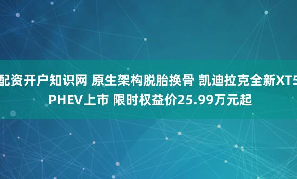 配资开户知识网 原生架构脱胎换骨 凯迪拉克全新XT5 PHEV上市 限时权益价25.99万元起